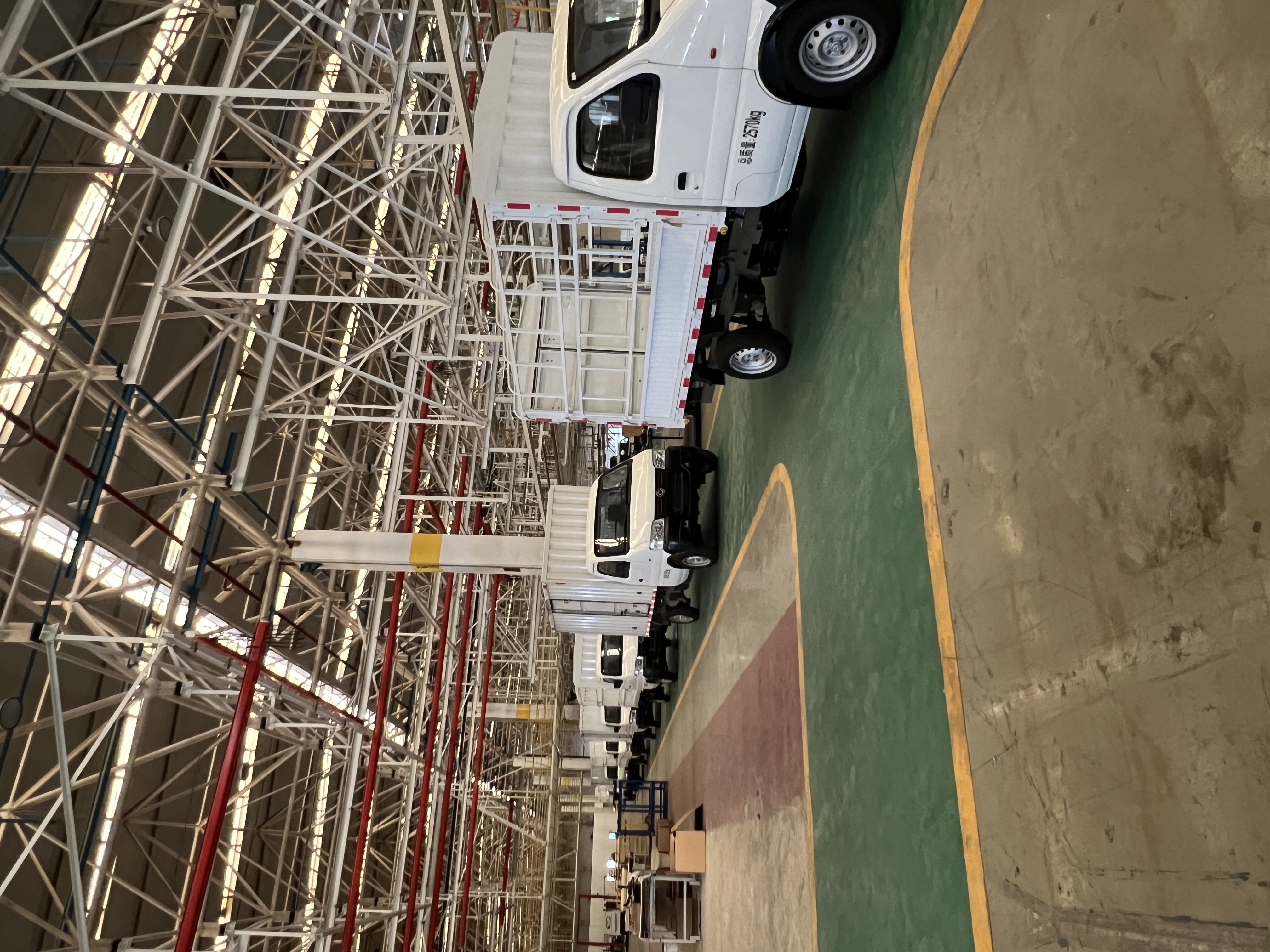 Vehicles ready for supply