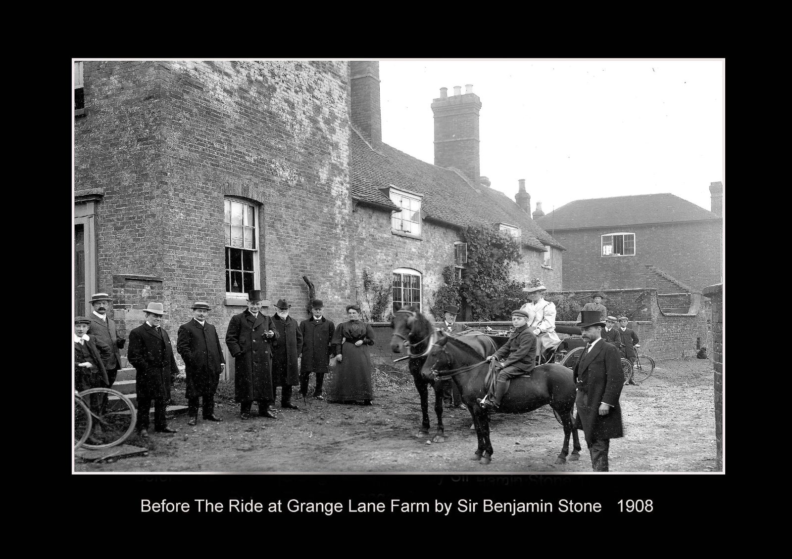 Before the ride, 1908