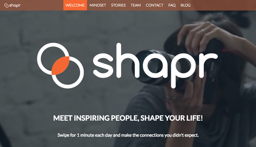 Shapr - Meet Inspiring People, Shape Your Life