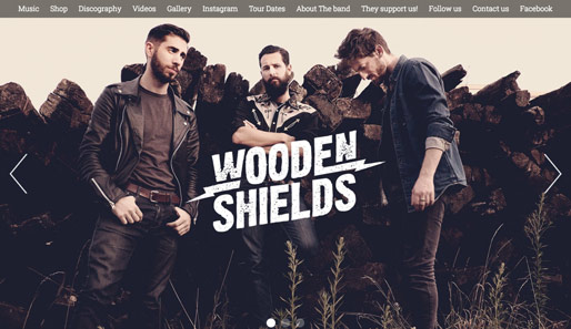 Wooden Shields - Heavy Raw Punk Blues Rock - Paris